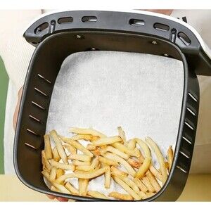 150 Sheets, Disposable Air Fryer Liners (8.66''), Greaseproof White Pape…